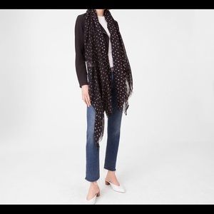 Club Monaco Senella Rose Scarf, floral multi